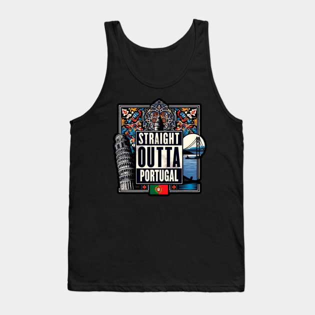 Straight Outta Portugal Tank Top by Straight Outta Styles